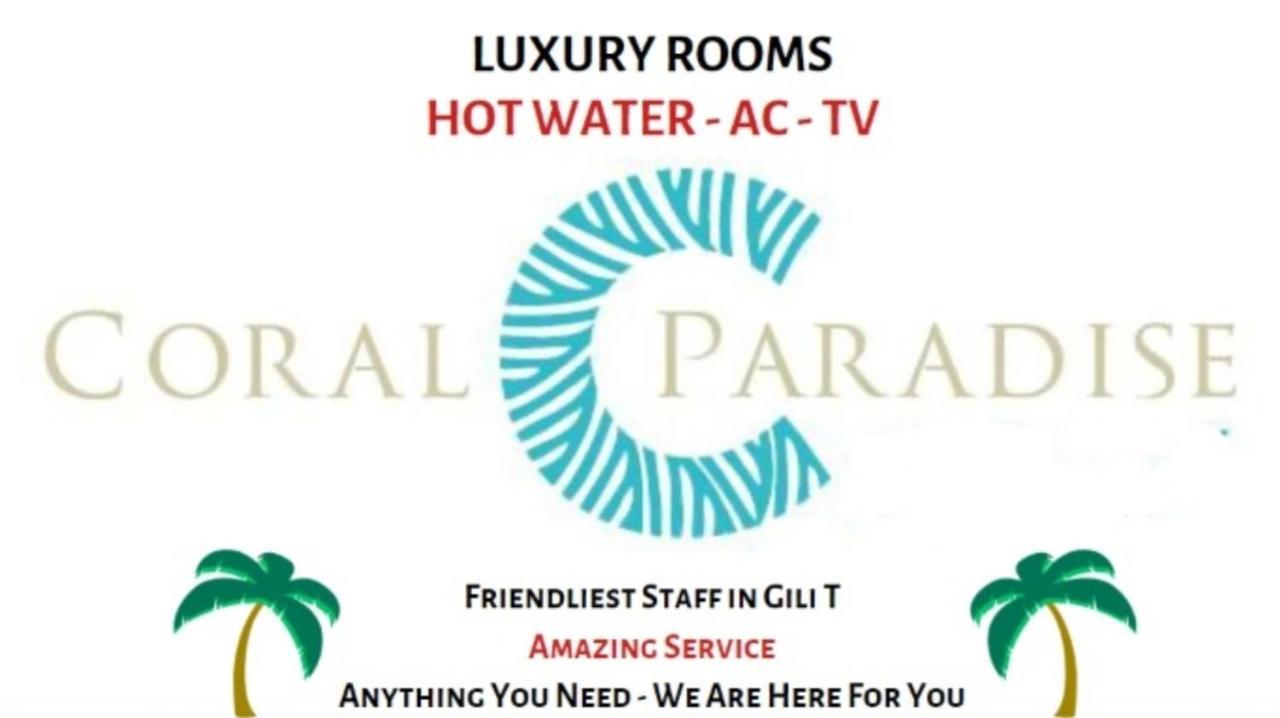 Ferienwohnung Coral Paradise Gili Trawangan Exterior foto