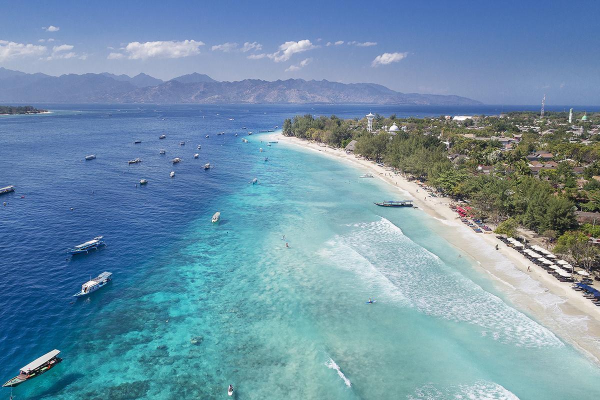 Ferienwohnung Coral Paradise Gili Trawangan Exterior foto