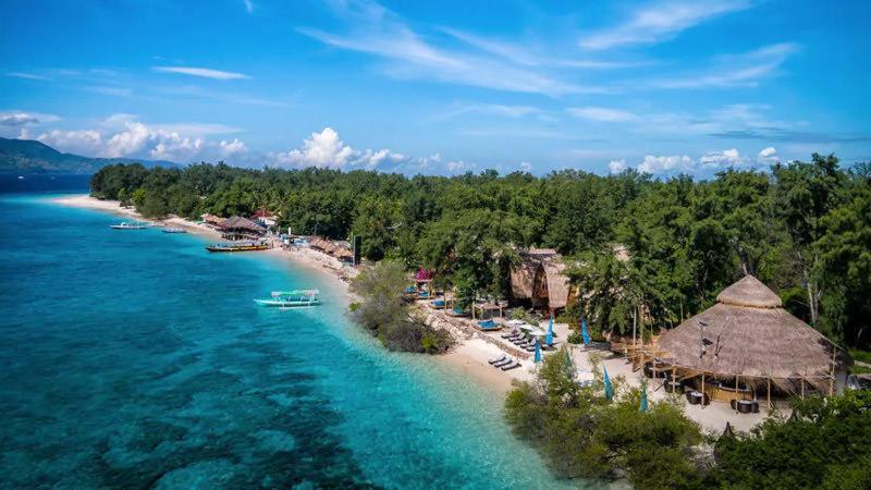 Ferienwohnung Coral Paradise Gili Trawangan Exterior foto